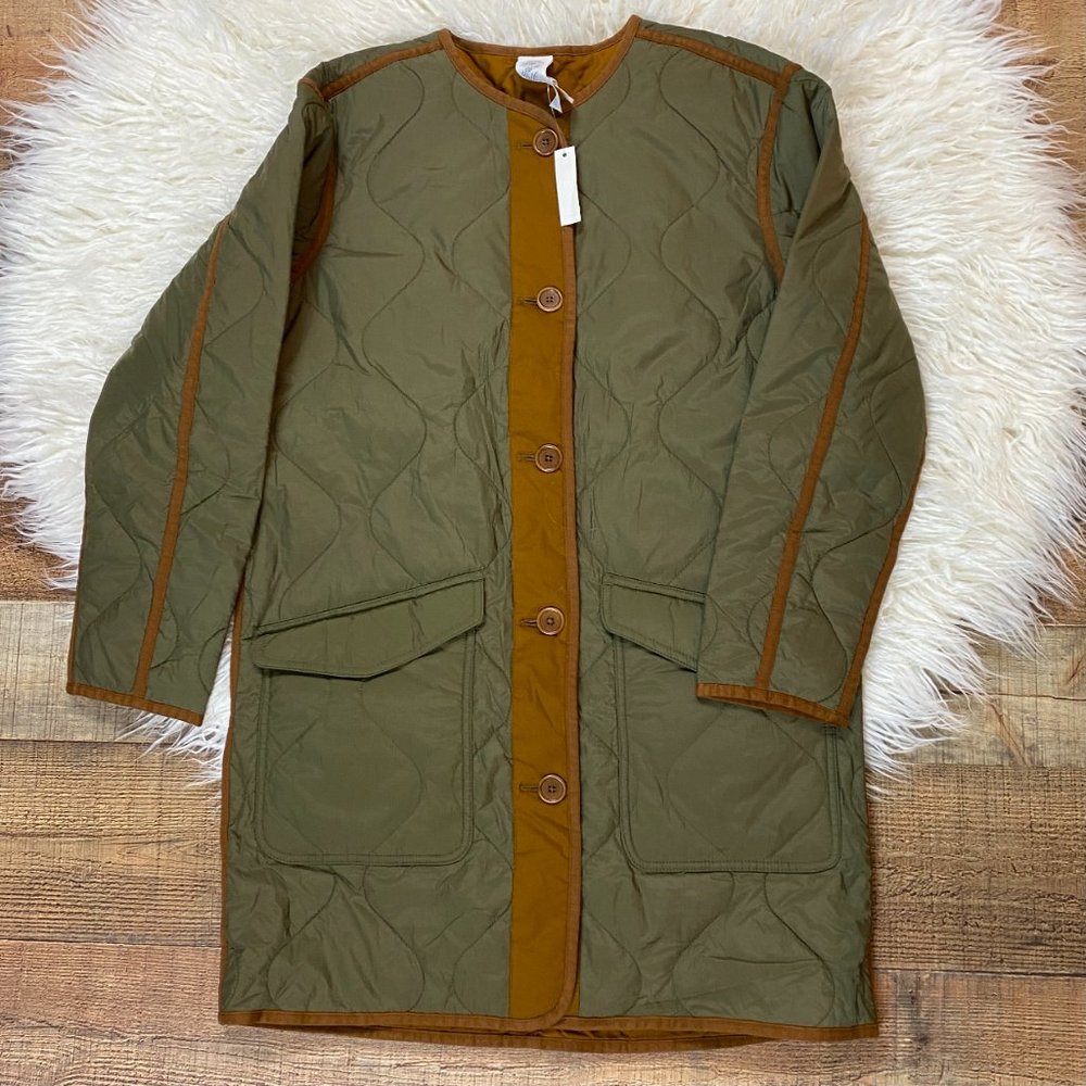 Madewell Reversible Quilted Liner Jacket MA286 XS - Picture 4 of 8